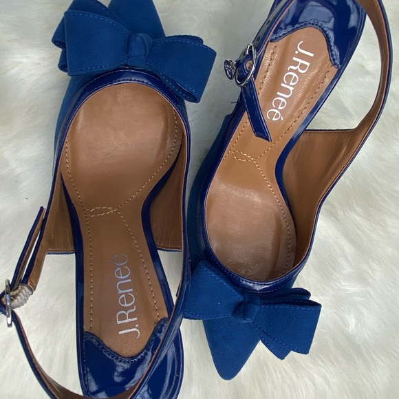 J.Renee Blue Heels - Picture 4 of 6